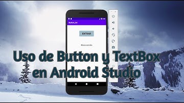 Botton y textbox en Android Studio con metodo invisible en objetos.