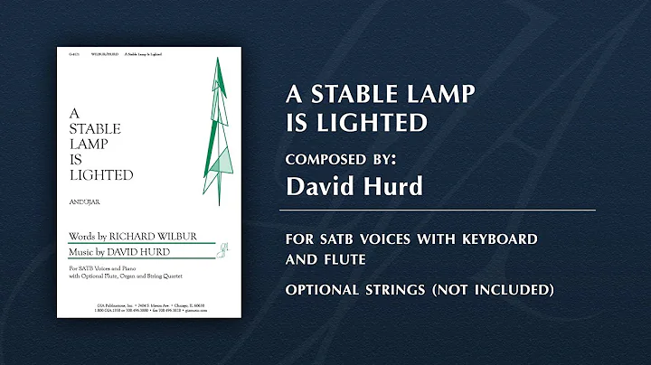 A Stable Lamp Is Lighted | David Hurd
