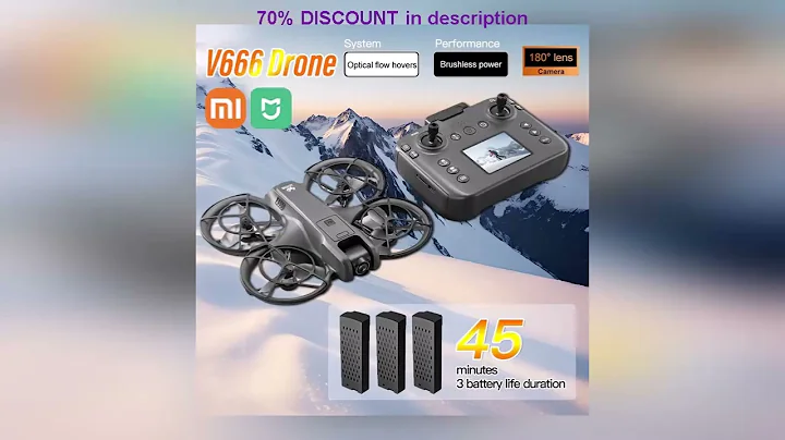 A must-have product! Xiaomi V666 Mini Drone 4K Professional Aerial 8k Dual Camera Intelligent obst
