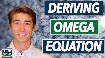 Deriving the Quasi-geostrophic Omega Equation: Step-by-Step Solution