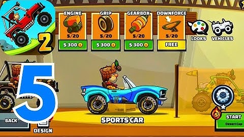 Hill Climb Racing 2 - Gameplay - Walkthrough - Part - 5 (Android, iOS)