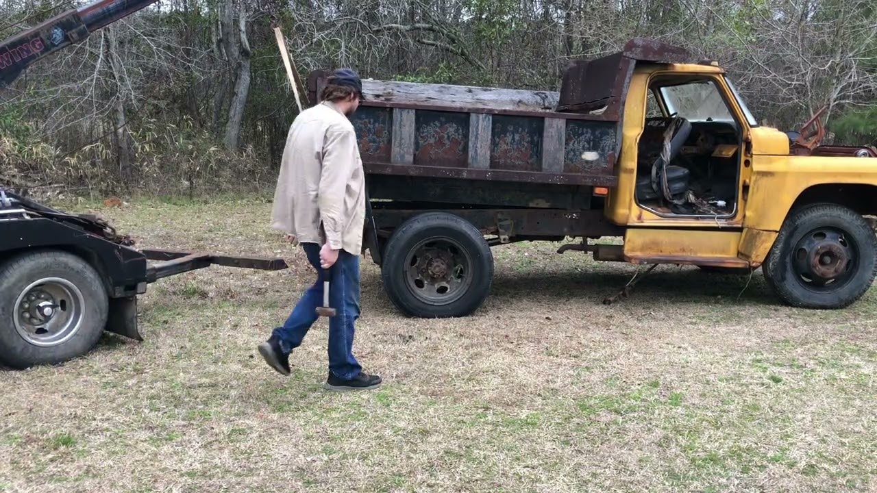 Light work stripping this truck 02/28/2026