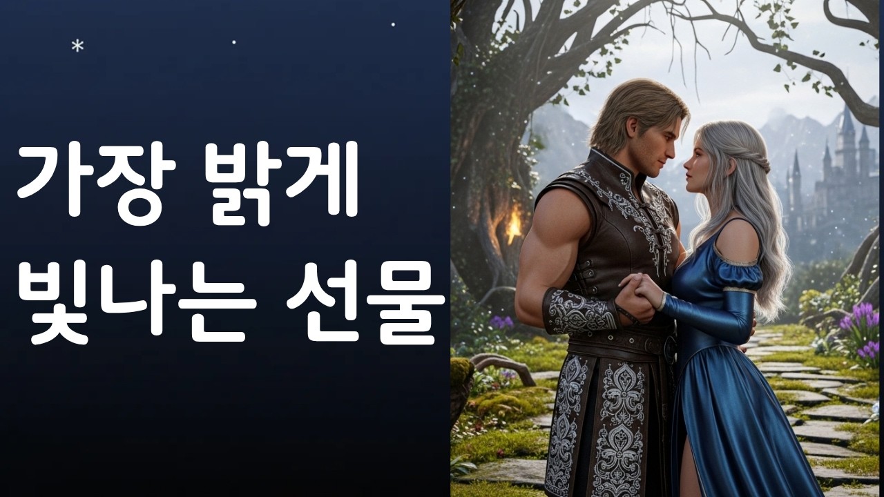 가장 밝게 빛나는 선물    #남녀사랑이야기 #진정한 사랑 #희생 #희생적인 사랑 #아름다운 사랑 #아름다운 #사랑 #아름다운 커플 #판타지사랑이야기#사랑이야기#목숨을건사랑