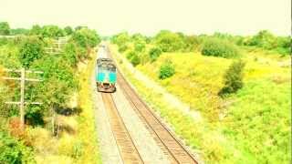 VIA #62 / J-TRAIN/ F40PH-3 #6428 ,#6403 (FAST!!!)
