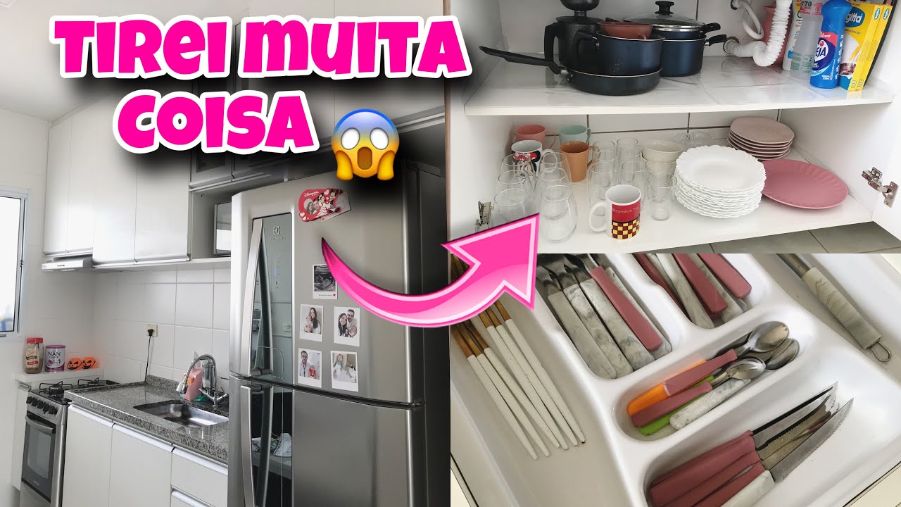 DESTRALHE E FAXINA PESADA NOS ARMARIOS DA COZINHA | JULIANA DULTRA