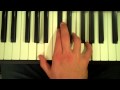 How To Play an A7 Chord on the Piano