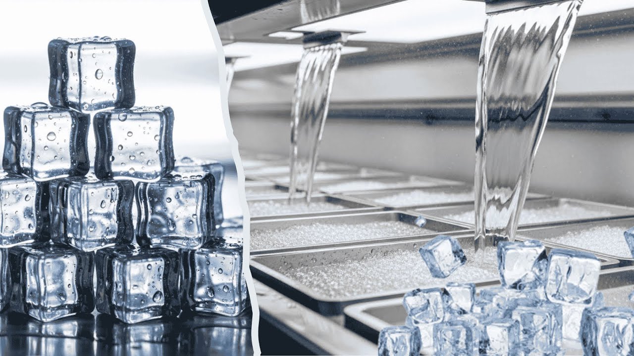 Inside a Crystal Clear Ice Block Factory | How Perfect Ice Blocks Are ...