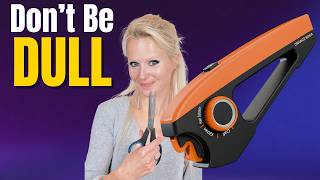 Don't Buy New Scissors! Sharpen Them With This Orange Ninja Tool