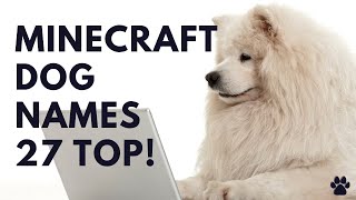 🎮 Minecraft Dog Names - 27 TOP & BEST & CUTE Ideas by Names 7,007 views 2 years ago 1 minute, 52 seconds