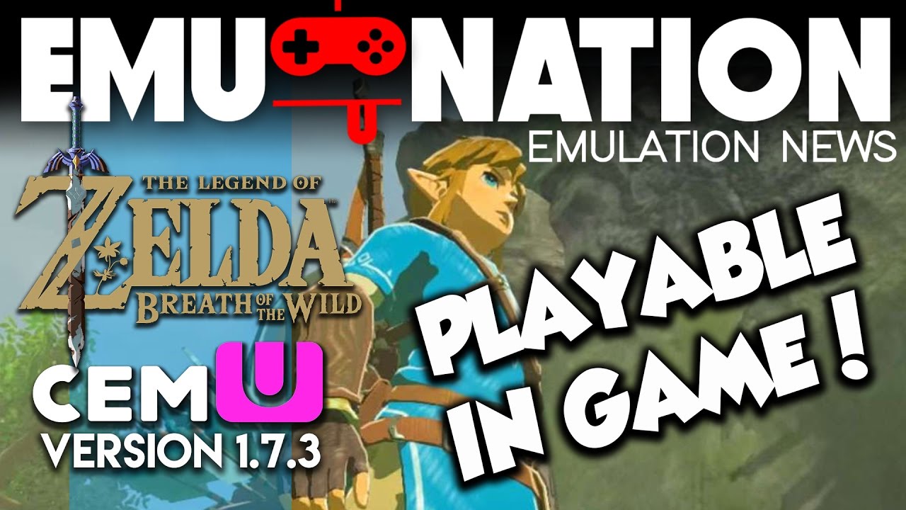 Cemu Wii U Emulator Version 1.7.5 Shows Daunting Progress With Zelda: Breath  of the Wild