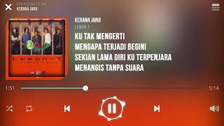 LEMON T-KERANA JANJI lirik