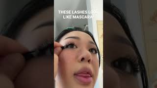 FAKE LASHES THAT LOOK REAL #shorts #makeup