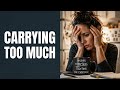 When Being A Mom Becomes Too Much To Carry