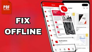 How To Fix And Solve Offline On PDF Reader  App | Final solution