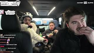 the bois try hide from the rain Connor Chris Schlatt