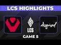 SEN vs DSG Highlights Game 5 | LCS 2026 Quarterfinals | Sentinels vs Disguised by Onivia