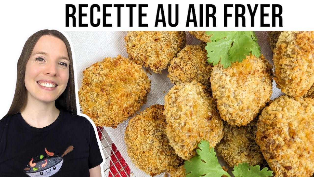 Air Fryer: Croquettes de Poulet à l'Asiatique - HOP DANS LE WOK