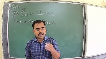 Mr Vikash Mishra Class 6th Computer Chapter 3 Part 2 (19-05-2020)