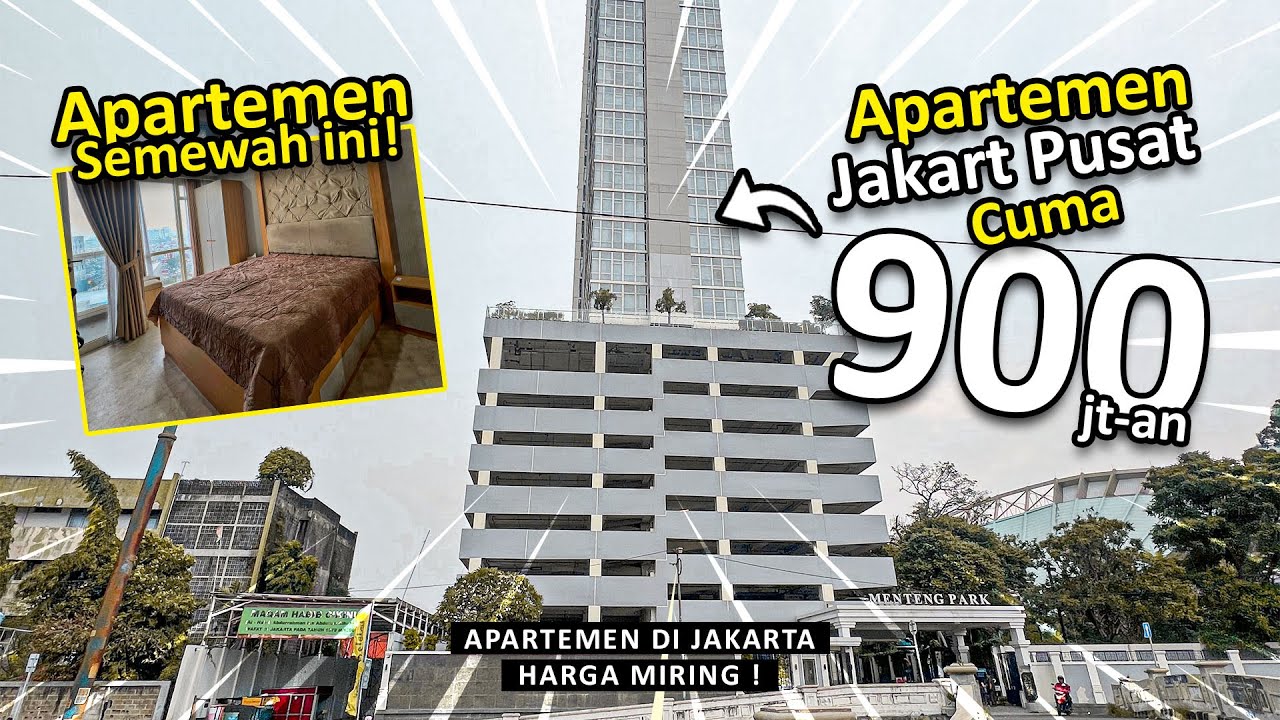 REVIEW APARTEMEN CUMA 6 JUTA DI JAKARTA PUSAT  !? EMANG BOLEH 🤑