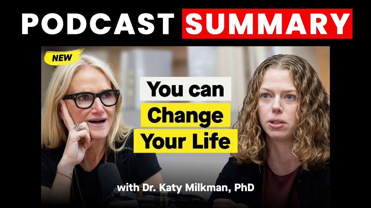 How to Get From Where You Are to Where You Want to Be | Dr. Katy Milkman | Mel Robbins Podcast
