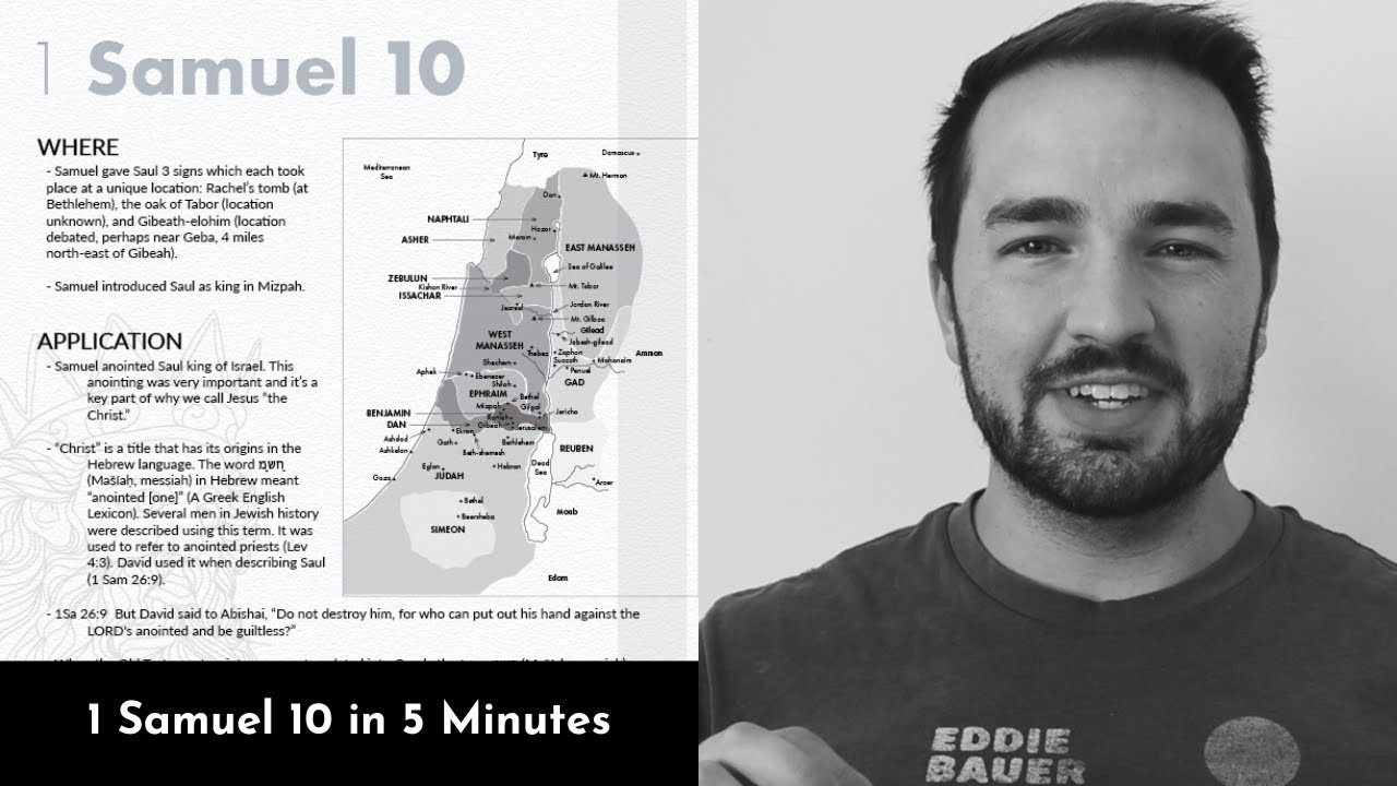 1 Samuel 10 Summary 5 Minute Bible Study YouTube 1-samuel-10-summary-5-minute-bible-study-youtube