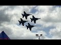 Blue Angels Demonstration  (Fat Albert / F-18 Hornets)