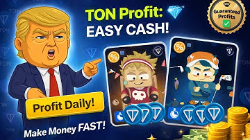 DONALD TRUMP’S GOLD MINE! 👑 Most Profitable TON Game 2025 | FighTON