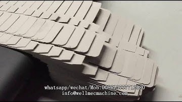 automatic tissue box window pasting machine