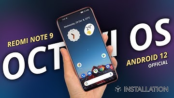 Octavi Os 3.1 Android 12 Rom for Redmi Note 9 | install octavi os 3.1 android 12 rom on redmi note 9