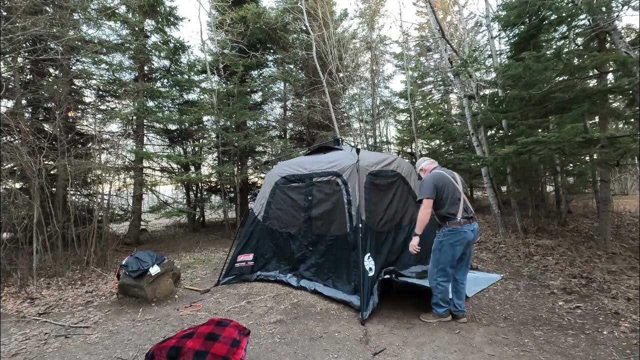 Coleman 4Person Cabin Camping Tent with Instant Setup...This Shouldn't