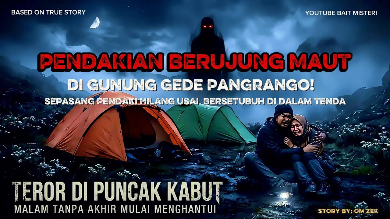 Sepasang Pendaki Hilang Usai Lakukan Hubungan  Badan di Dalam Tenda