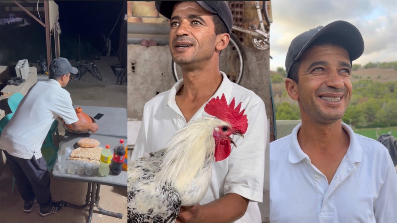 فرحة عبد النبي برجوعنا وإكرامه لنا بمئدوبة عشاء أنستنا كل شيء…