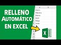 Relleno Automático en Excel: Ahorra tiempo completando datos en segundos