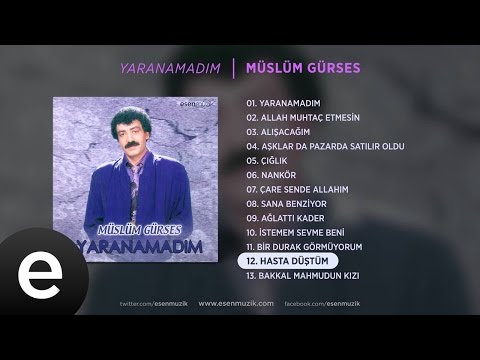 Hasta Düştüm (Müslüm Gürses) Official Audio #hastadüştüm #müslümgürses