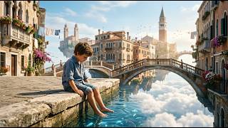 Inside Venice Sky City — POV Tour of a Floating Civilization (AI Vlog)