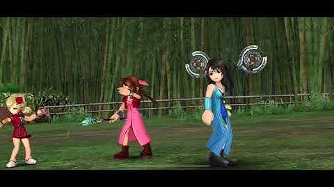 [DFFOO] Sephiroth Intersecting Wills SHINRYU - Rinoa, Aerith and Ursula (Aranea BT Debut)