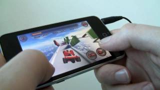 Jet Car Stunts - iPhone - Time Trial Mode screenshot 2
