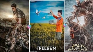Freedom Birds Photo Editing in Picsart 2018, Bird Photo Editing Picsart Tutorial by learningwithsr screenshot 1