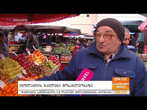 ინფლაციის გავლენა მოსახლეობაზე