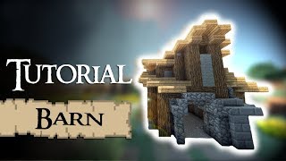 Minecraft Tutorial: medieval barn / warehouse