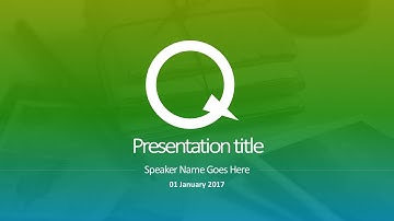 Duotone Exclusive Corporate Template 16x9