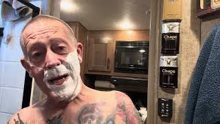 1st of May luxurious hot shower &amp; Shave Black Diamond &amp; 1963 Gillette Slim