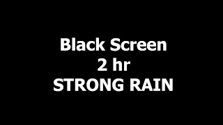 La lluvia a mendo 2 horas #rainsounds #rain #heavyrain #asmr #whitenoise #blackscreen #rainforsleep