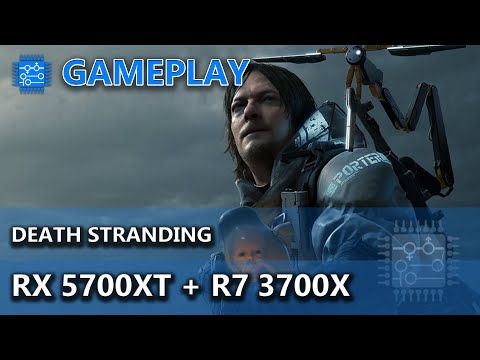 RX 5700XT + Ryzen 7 3700X - Death Stranding em 1080p, 2.5K e 4K no ultra