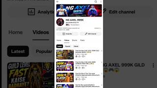 NG AXEL 999K#freefire #subscribe
