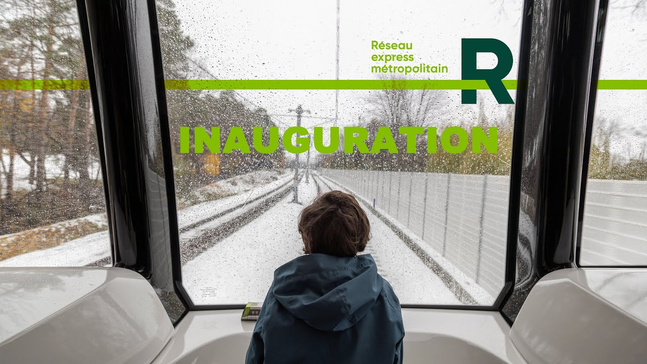 Inauguration REM : antenne Deux-Montagnes