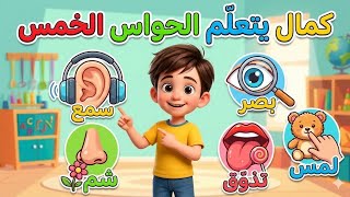 تعرف على الحواس الخمس مع كمال