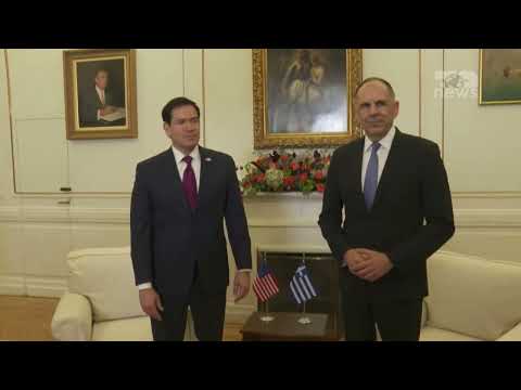 Top News - ‘Qytetërimi perëndimor po bie...!’ Rubio mbërrin në Greqi, pritet me protesta