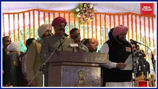 Amarinder Singh Takes Oath As Chief Minister Of Punjab - Live