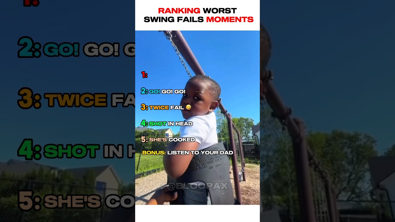 Ranking worst swing fails moments 